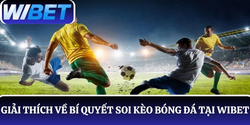 Giải thích về bí quyết soi kèo bóng đá tại WIBET