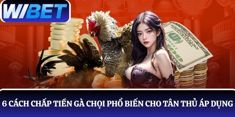 Gợi ý 6 cách chấp tiền gà chọi phổ biến cho tân thủ áp dụng